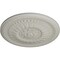 Ekena Millwork Temple Ceiling Medallion (Fits Canopies up to 9 1/4"), Hand-Painted Pot of Cream, 24"OD x 1 5/8"P CM24TEPCF - alternate 4